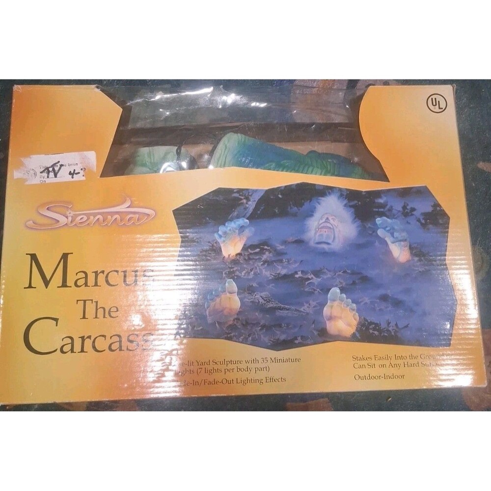 Marcus The Carcass Halloween Blow Mold Light Up Yard Decoration Indoor Outdoor